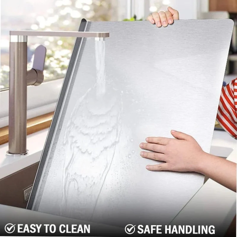 ✨ Stainless Steel Countertop Chopping Board – Hygienic, Knife-Friendly & Easy-Clean Surface 🍽️ - Image 8