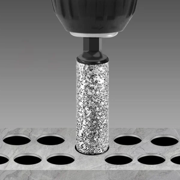 2-in-1 Hexagonal Shank Brazing Dry Drilling Specialized Hole Opener
