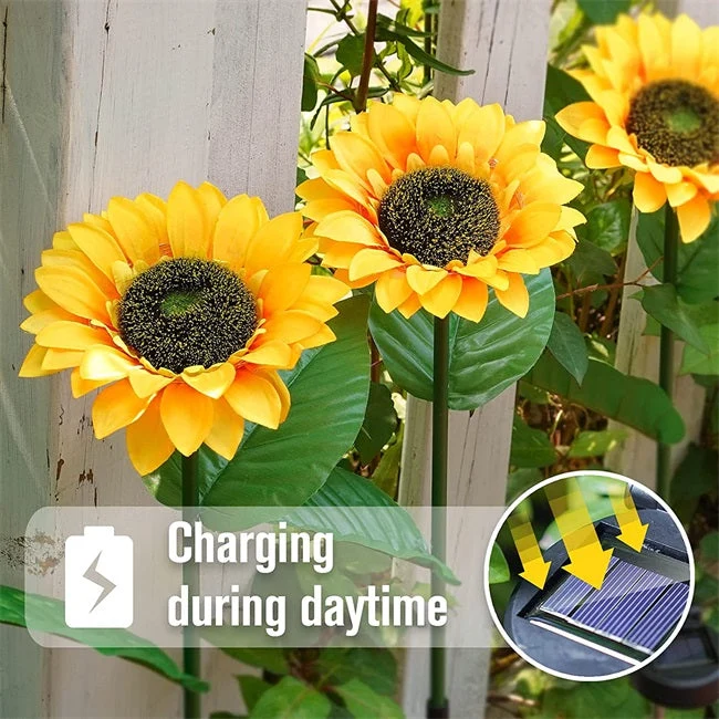 🌻46% OFF FLASH SALE ! Sunflower Solar Lights – Glowing Decor for Garden ✨🌿【Hurry Up】 - Image 6