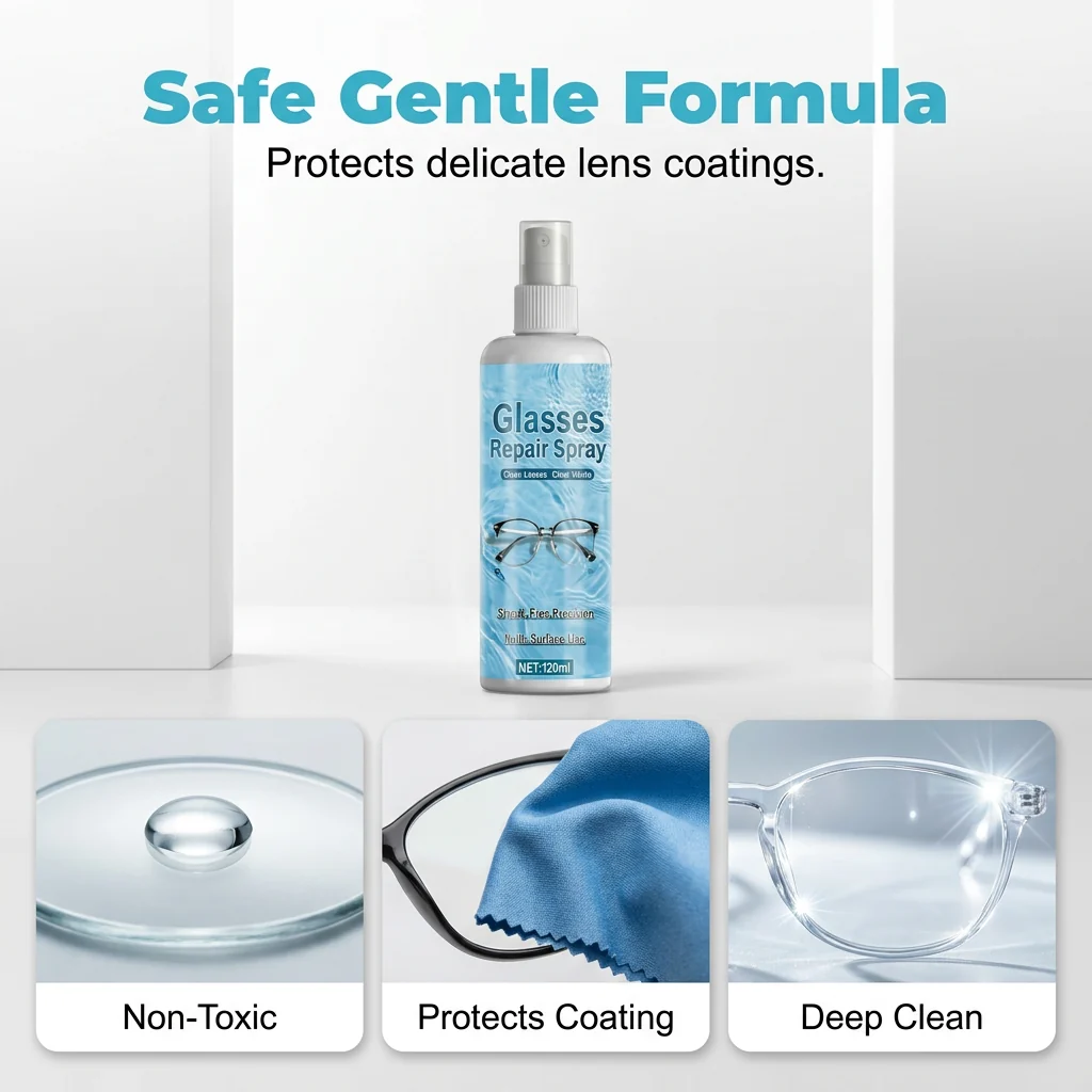 Professional Lens Scratch Repair Spray - Image 2