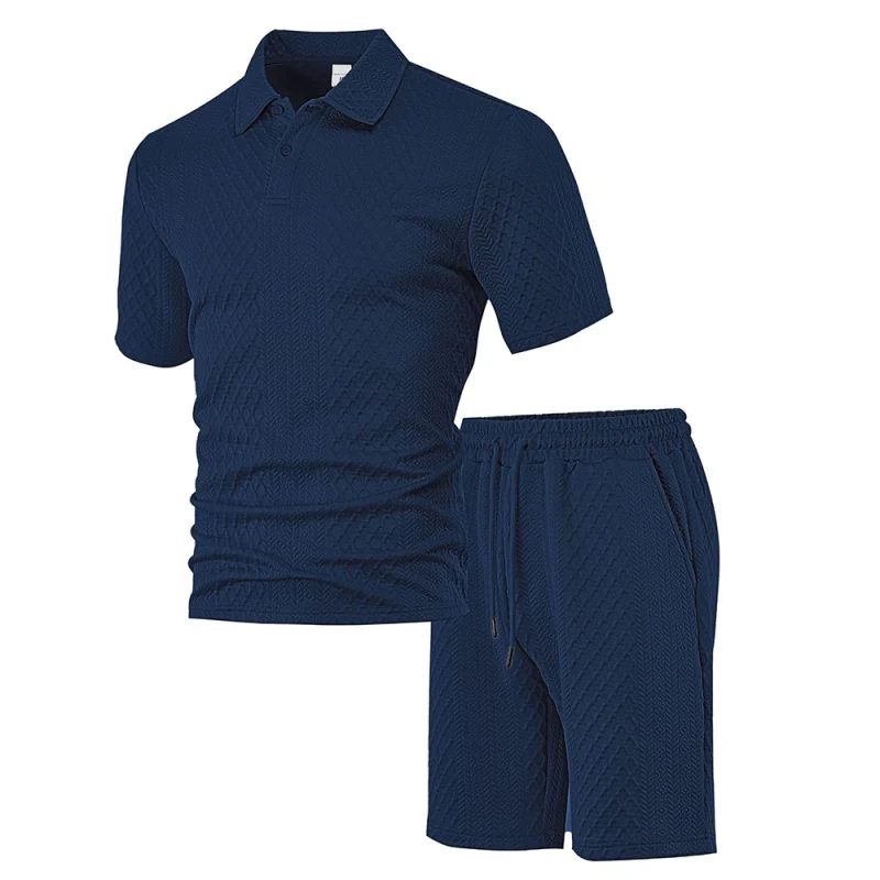π50K+ SOLD!π₯π©³Men's Diamond Print 2-Piece Set β Ready in seconds! Soft, breathable top with easy shorts. No fuss, just style. Perfect for garden BBQs or coffee dates. - Image 14