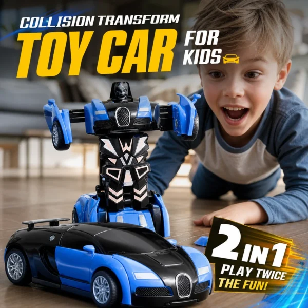 🎁Hot Sale 49% Off🚗Collision Transform Toy Car for Kids