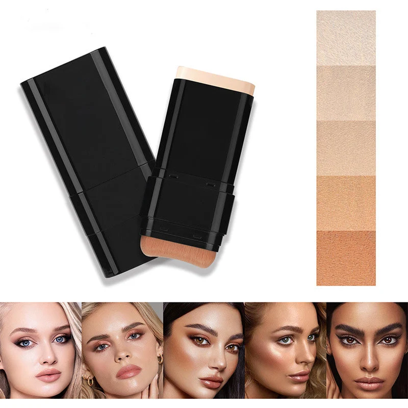 ✨ FLASH SALE: 50% OFF! 🎨 2-in-1 Foundation Stick with Built-in Brush – Airbrush Finish, Creamy & Long-Lasting 💄 - Image 7