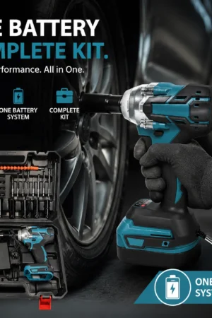 High Torque Lithium Battery Impact Wrench