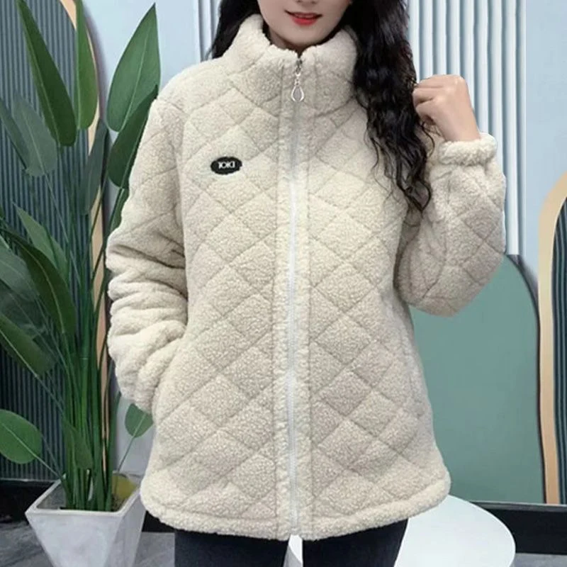 Winter Gift! Women’s Thick Faux Cashmere Thermal Coat - Image 7