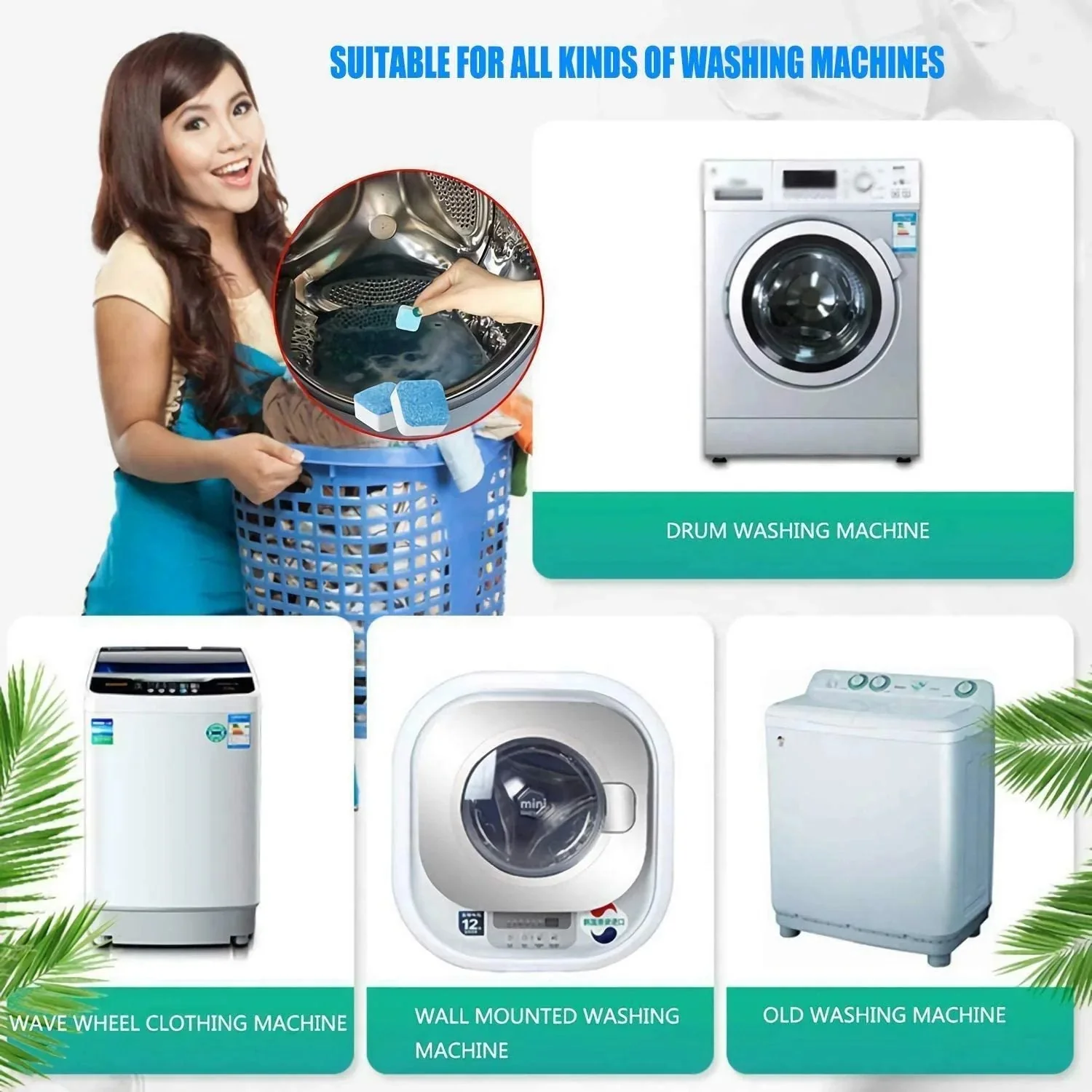 📢📢50% OFF !!🎉Washing Machine Deep Cleaner Tablets ( Buy 2 Get 3 FREE ) - Image 11