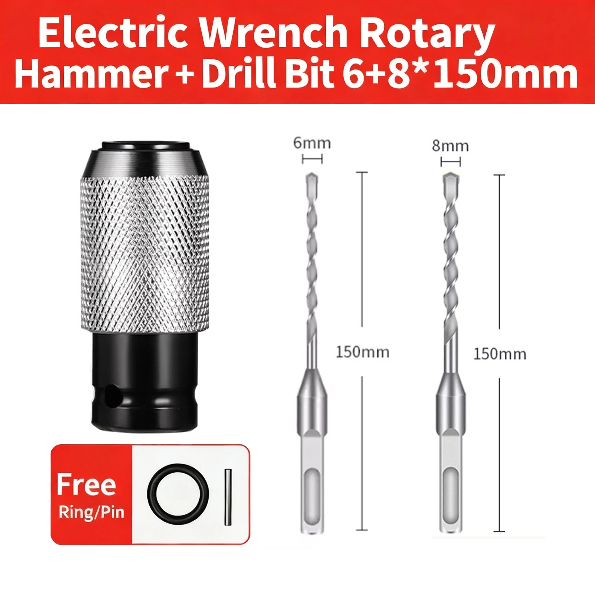 🔧 50% OFF NOW! ⚙️ Electric Wrench Drill Bit Adapter 🔨📦 - Image 13