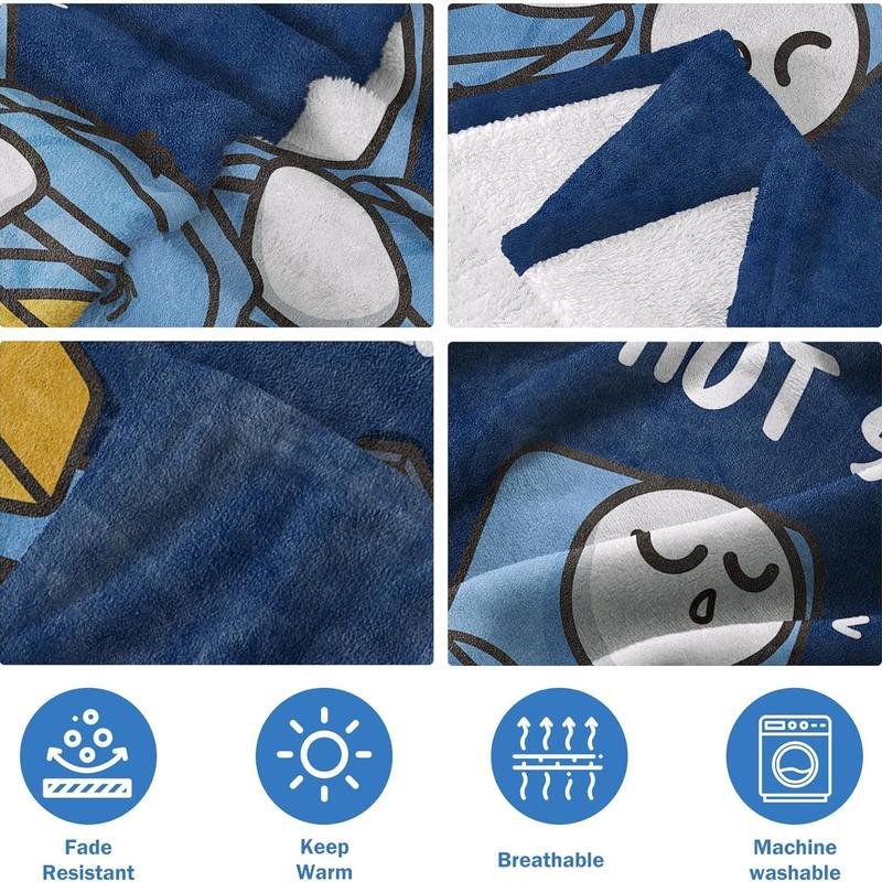 🎉 Father’s Day Special Deal: ONLY £7.99!!🎁“Dad’s Not Sleeping… Just Resting His Eyes” Blanket 🛋️💤Soft Plush Throw Blanket for Dad – The Perfect Gift from Kids ❤️❤️ - Image 3