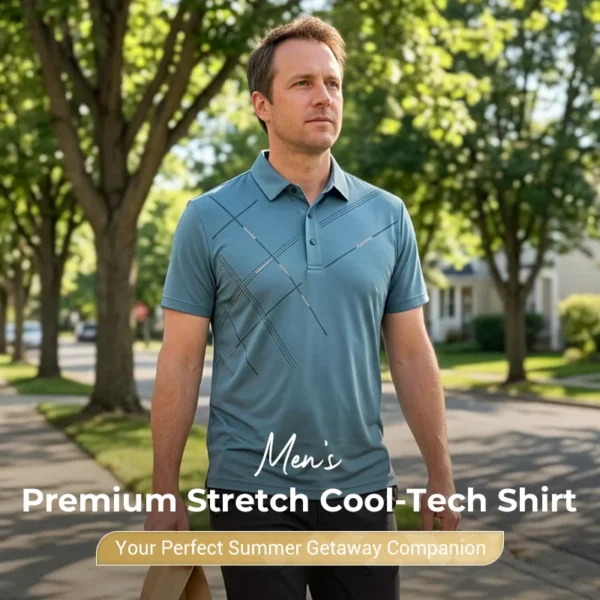 🎁Hot Sale 49% OFF⏳Men's Ice Silk Stretch Shirt