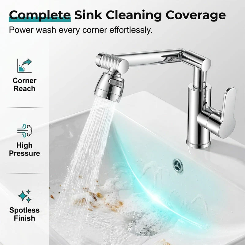 🥳2026 HOT SALE🥳💞50K+ SOLD!🚰✨ 50% OFF! 1080° Rotating Mechanical Arm Faucet – Wash hair in sink easily, no splash. Dual flow modes. Rust‑proof & modern. 🛡️💦 - Image 7