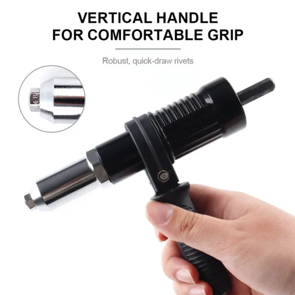 â³Limited-time 50% offâ°Electric Rivet Gun Adapter Kit