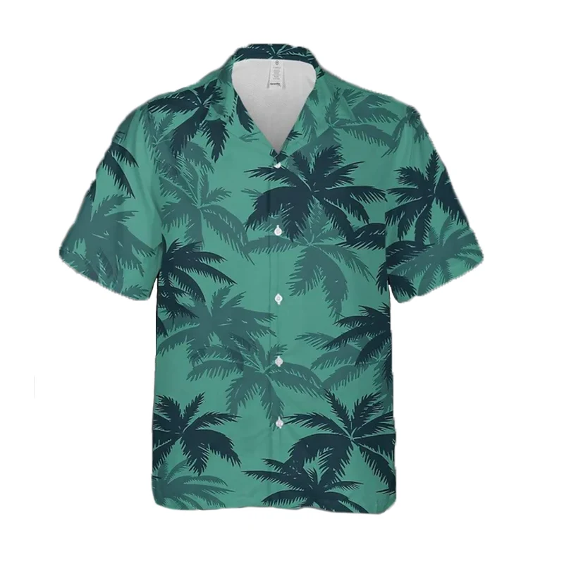 Men’s Tropical Print Shirt and Pants - Image 14