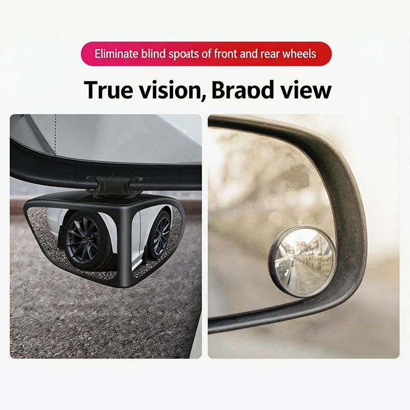 Dual-Lens 360°Adjustable Blind Spot Mirror - Image 5