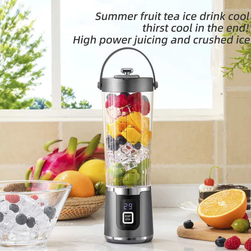 🏖️🍹Summer Hot Sale - Up to 50% OFF⚡50K+ SOLD!🎁Wireless Portable Juicer with 10 Blades - Image 2