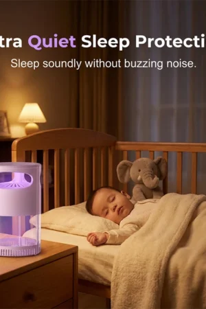 🦟 50% OFF! UV Mosquito Killer Lamp – quiet, USB, chemical-free. 50K+ sold! 🔇🌙