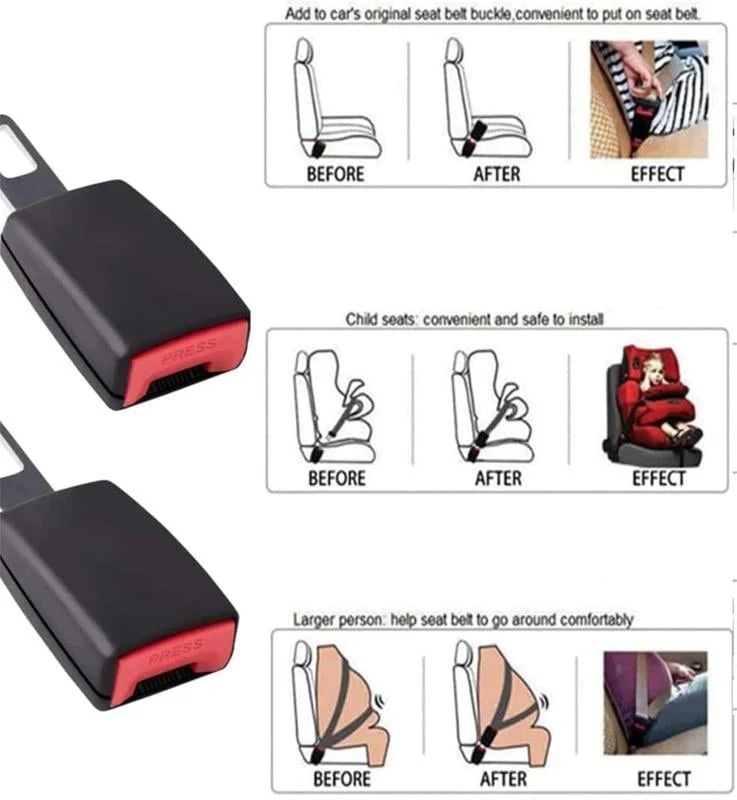 🔥Car Belt Buckle Extension Seat Belt Clips🚗 - Image 8