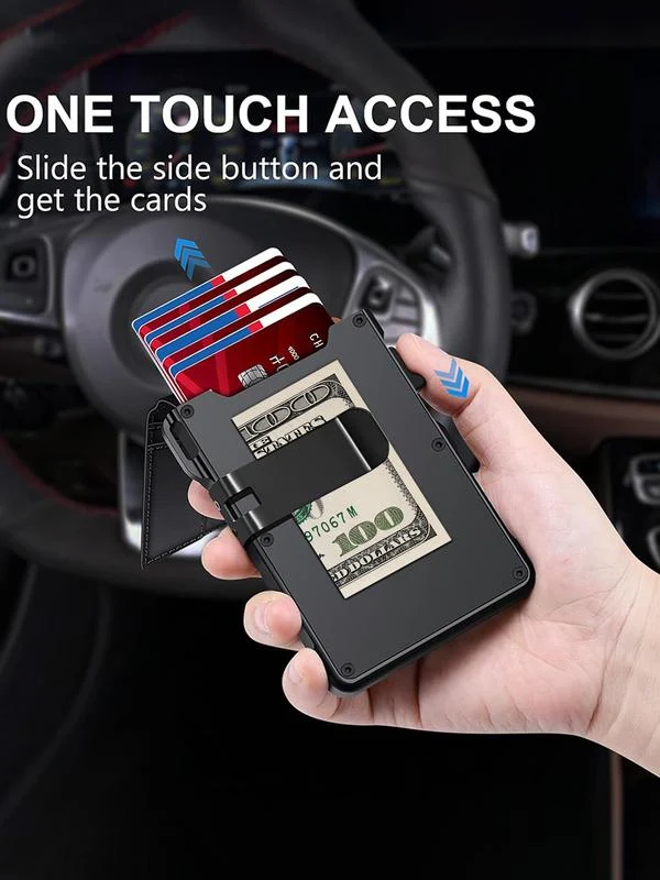 🔥🎁New Arrival: 50% OFF – Slim Men's Wallet with RFID - Image 3