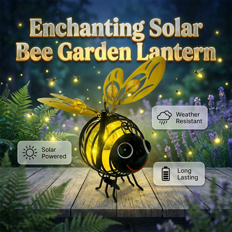 π 50% OFF NOW! βοΈ Outdoor Hanging Solar Bee Light β Charming garden decor, auto-on at dusk β Perfect gift for plant lovers, moms or anyone who smiles β€οΈπΏβ¨ - Image 2