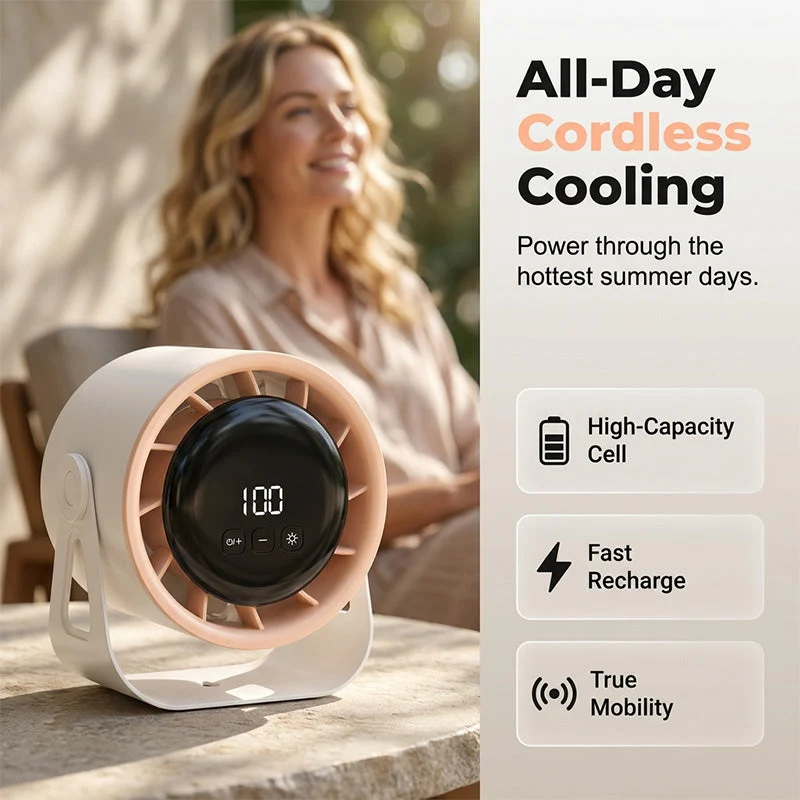 💥HOT SALE 50% OFF!!!100-Speed High Velocity Hanging Circulating Fan - Image 8