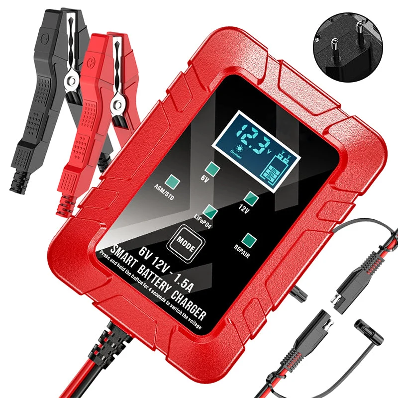 ⏳Limited Time 50% Off💥1.5A 6V 12V Automatic Battery Charger - Image 10