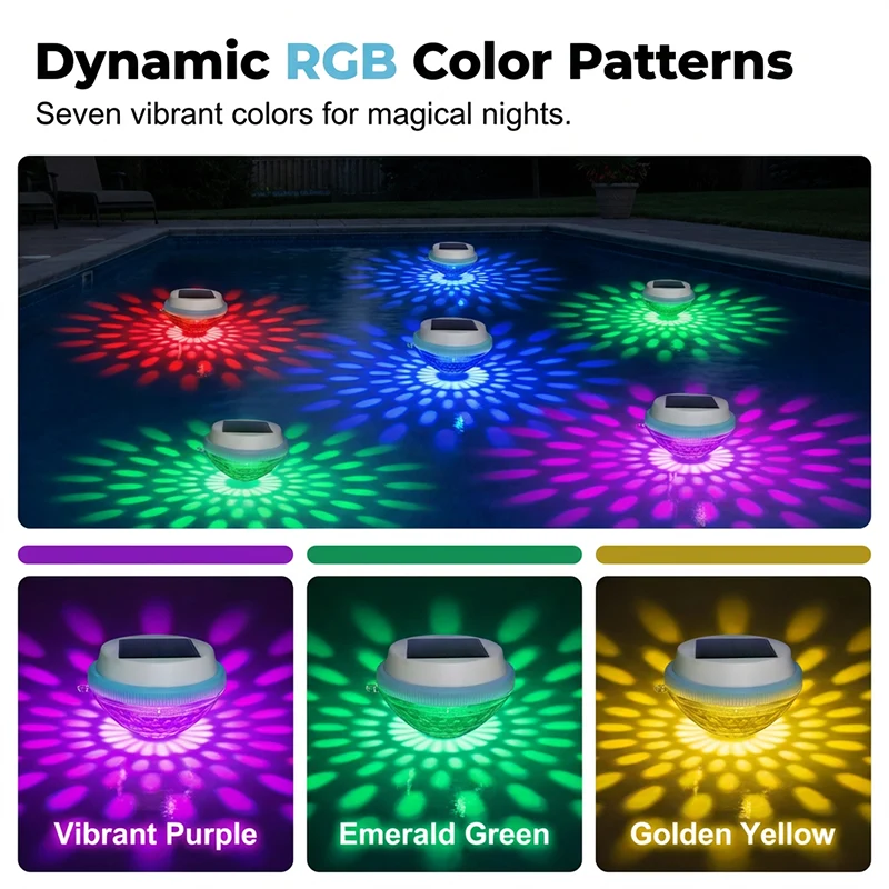 LED Solar Floating Pool Light - Image 14