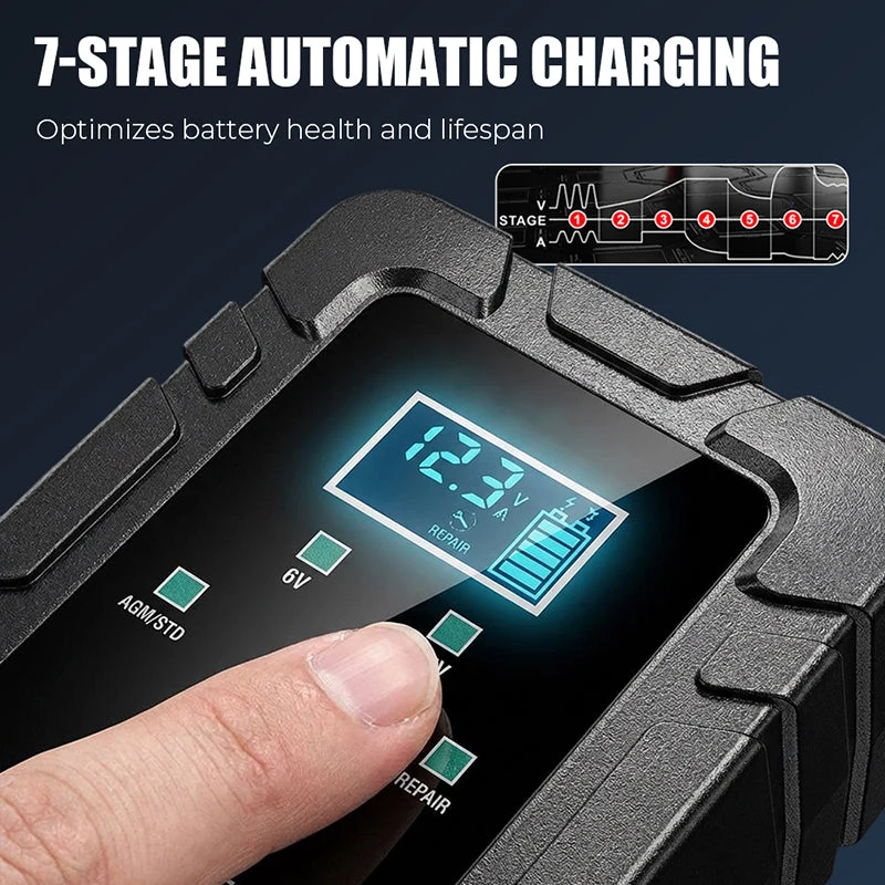⏳Limited Time 50% Off💥1.5A 6V 12V Automatic Battery Charger - Image 4