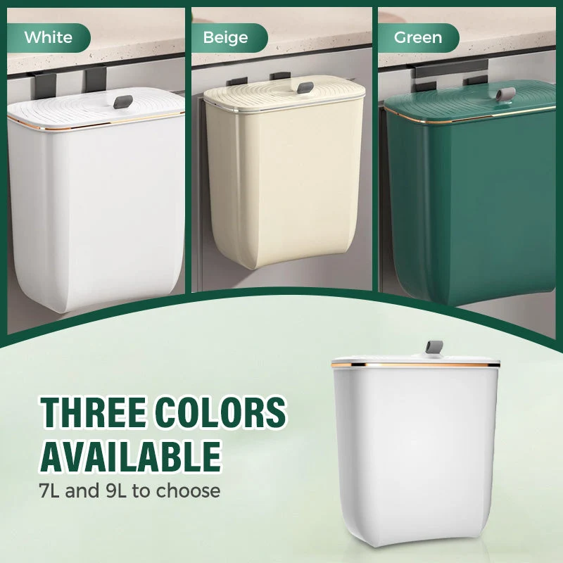 Large Capacity Wall-Mounted Trash Can - Image 7