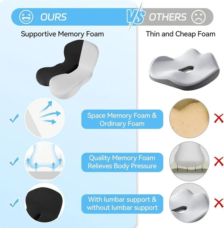 🔥Non-Slip Memory Foam Seat 💺For the most comfortable driving💕 - Image 5