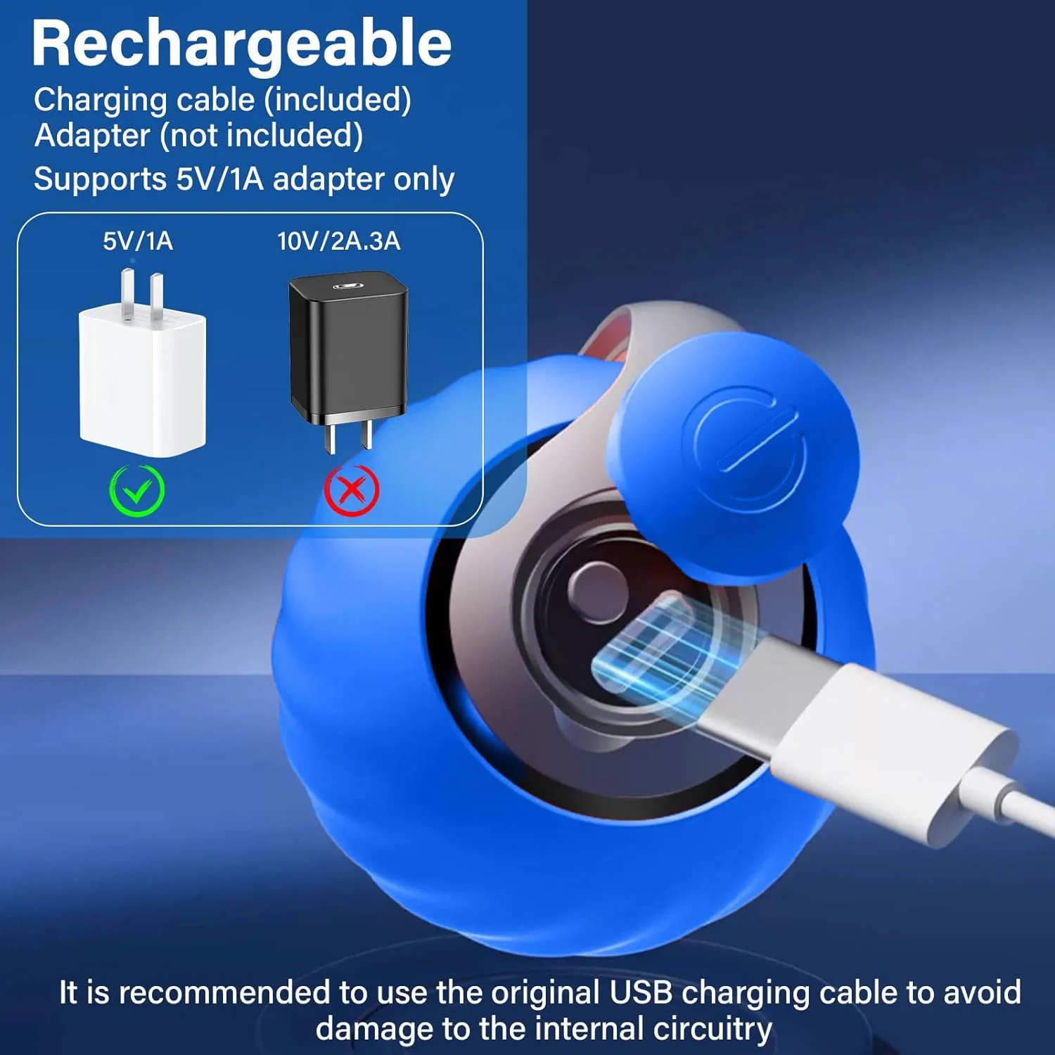 🐱🔥Limited stock available 50% OFF🔥🐶Interactive Rechargeable Cat Toy Ball - Image 6