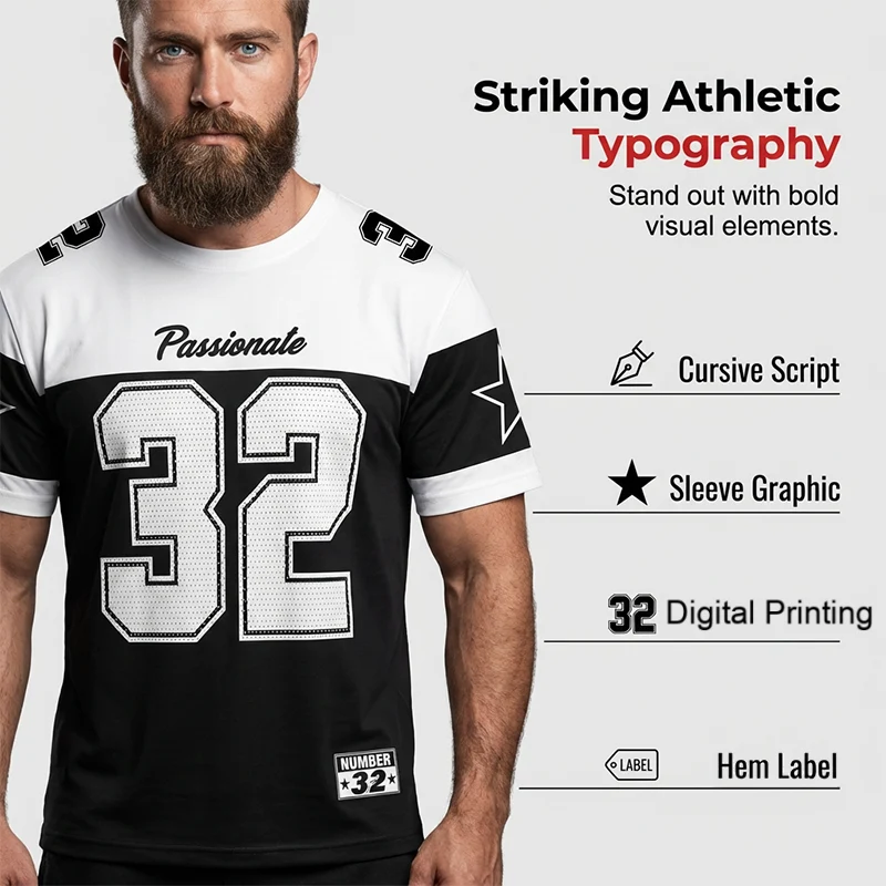 Men's Casual Graphic Print T-Shirt - Image 3