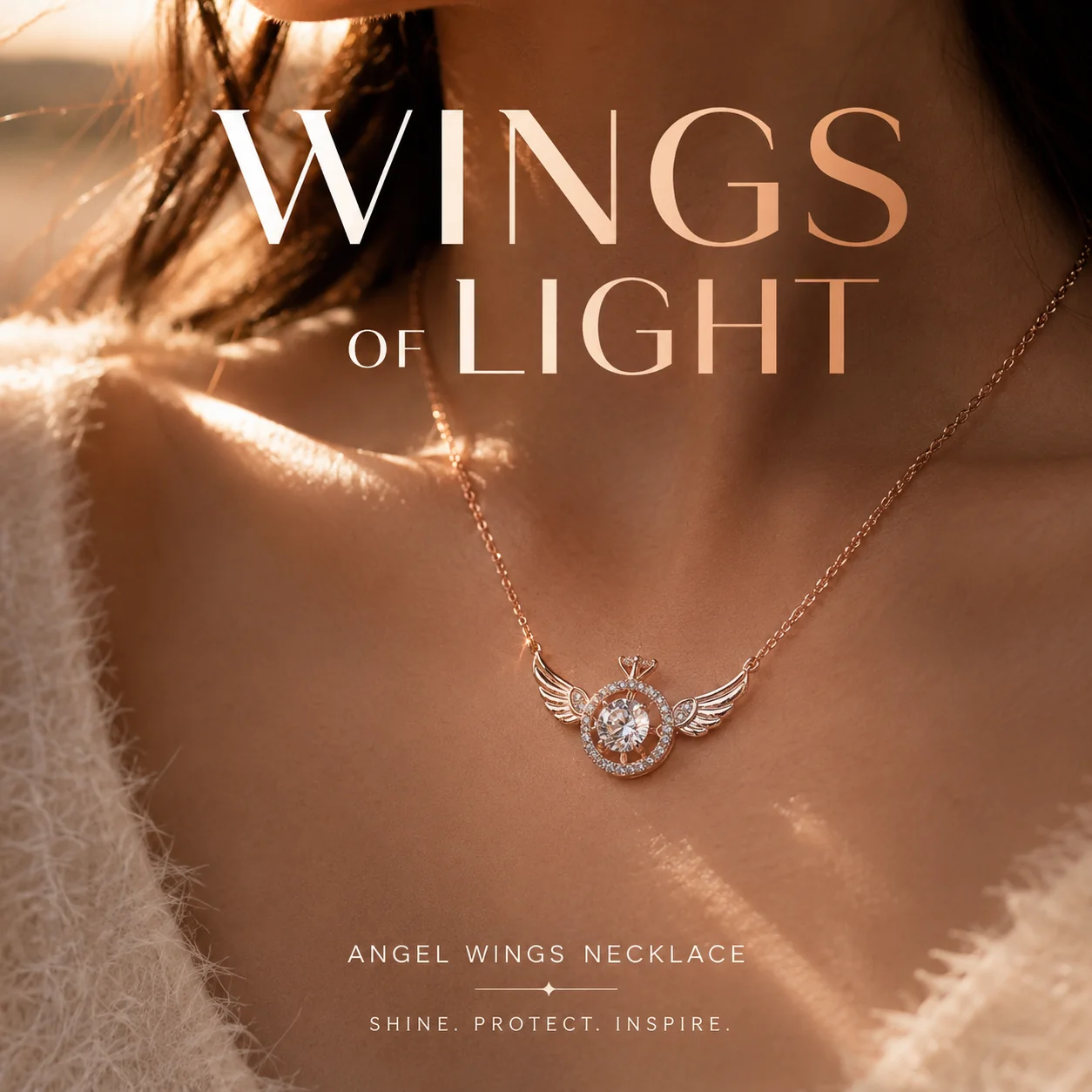 Angel Wings Necklace🎁 Last Day Promotion 50% OFF 🔥