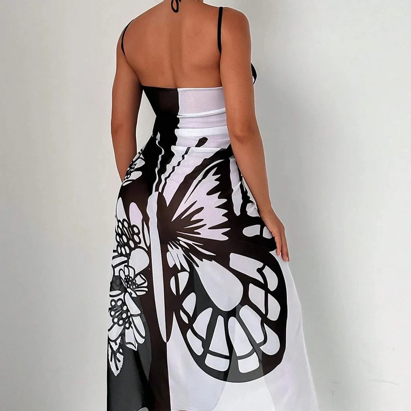 🔥Summer Hot Sale 50% OFF🦋Women's Butterfly Swimsuit Cover-Up & Dress - Image 4