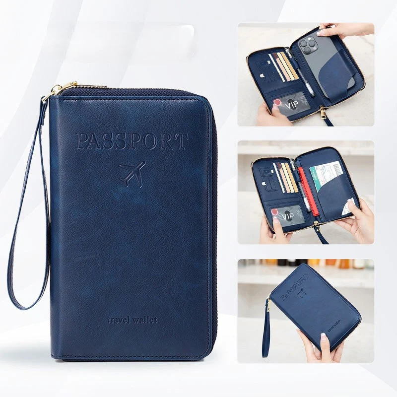 🧳2026 Tourism Must✈️Multifunctional RFID Passport Wallet - Image 16