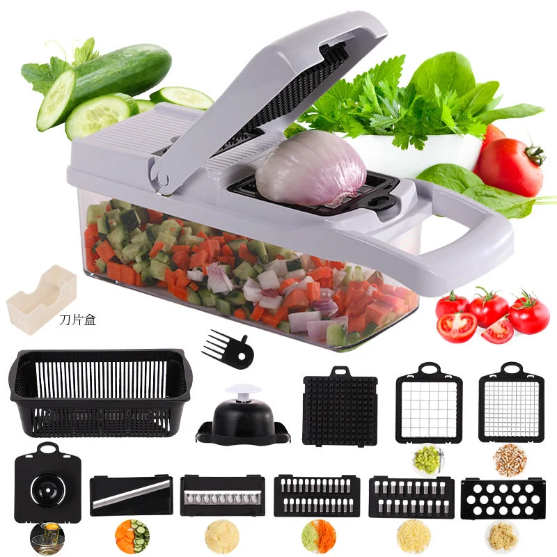 š MOTHERāS DAY SALE 50% OFF!!! š§āš³Multi-Knife⢠| Multi-function vegetable cutter | 16-piece setš„ - Image 8