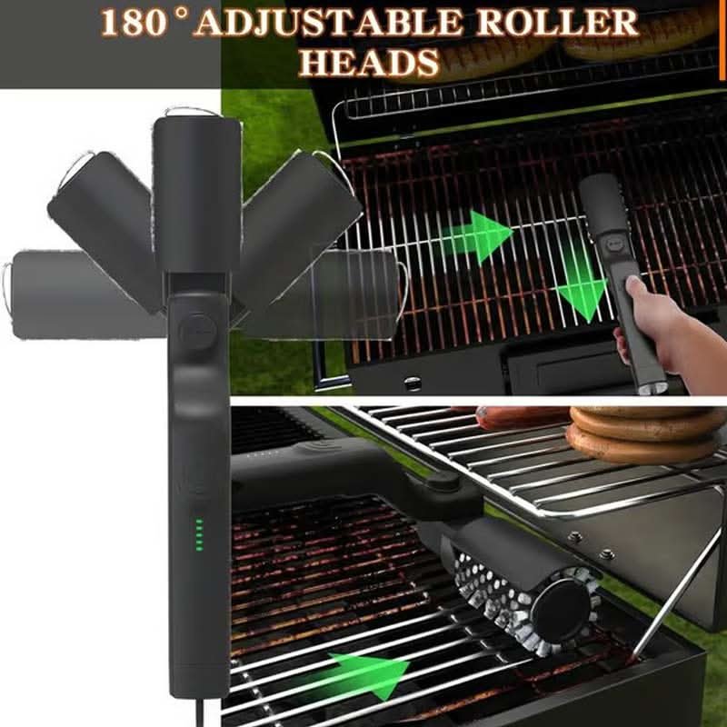 🔥50% OFF NOW! 🍖Cordless Electric BBQ Brush Cleaner – Deep Cleaning, Long Handle & Rechargeable🔋 - Image 2