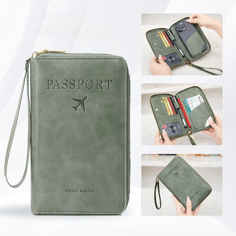 🧳2026 Tourism Must✈️Multifunctional RFID Passport Wallet - Image 15