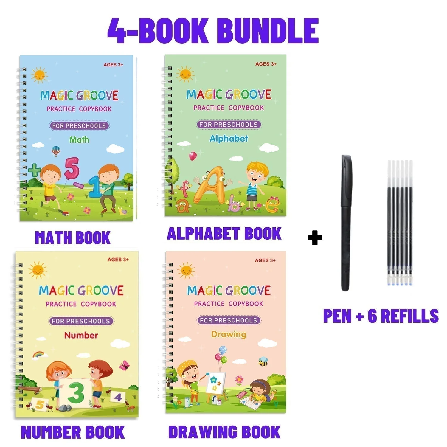 📚 LIMITED SALE 50% OFF🔥🔥35K+SOLD!!📓Children's Magic Copybooks | Educational & Engaging for Young Minds🌟 - Image 5