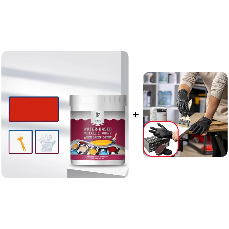 🔥Hot Sale 50% OFF🔥Rust Removal Converter Metallic Paint - Image 18