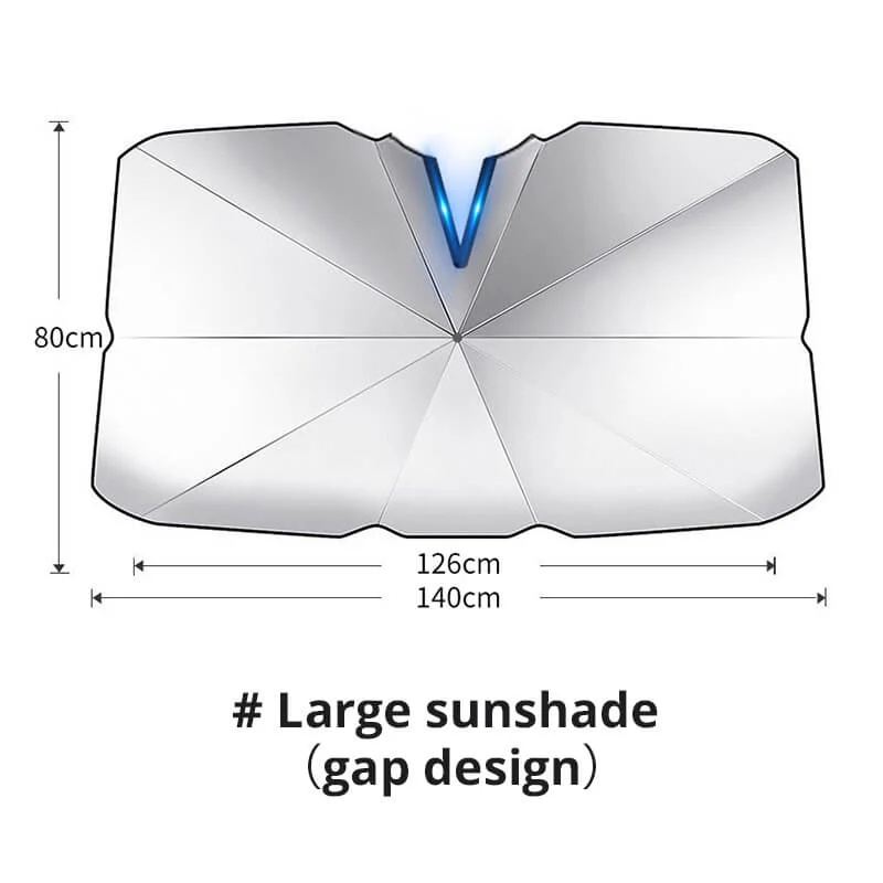 ✨Summer Hot Sale☀️Car Windshield Sun Shade Umbrella - Image 7
