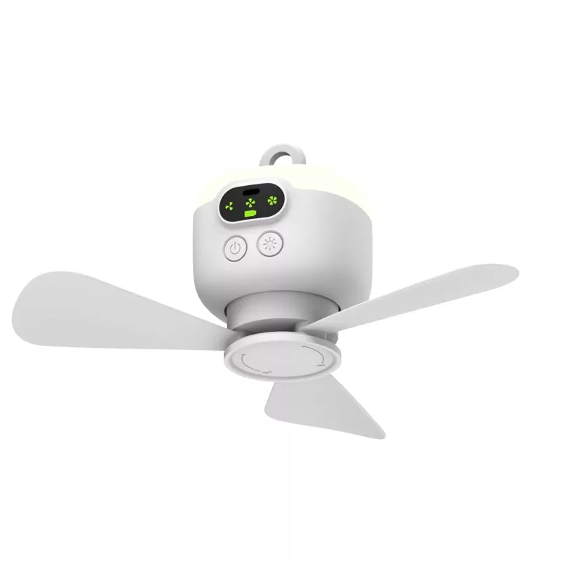Rechargeable Ceiling Fan with LED Light - Image 8
