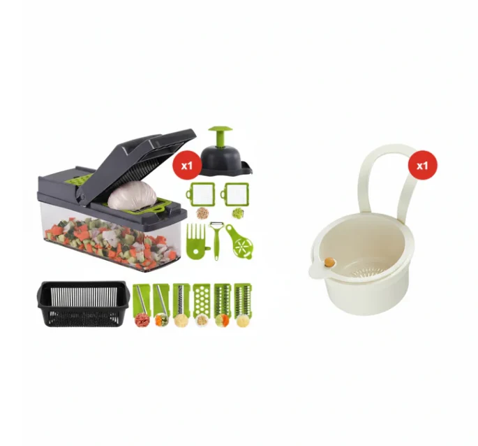 š MOTHERāS DAY SALE 50% OFF!!! š§āš³Multi-Knife⢠| Multi-function vegetable cutter | 16-piece setš„ - Image 11
