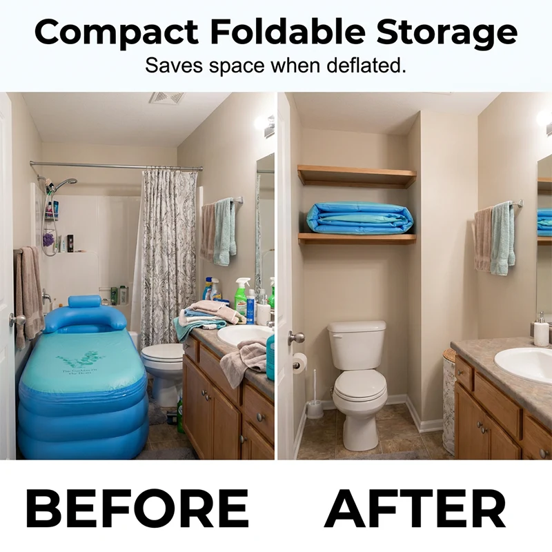 Three-Layer Insulated Inflatable Bathtub - Image 3