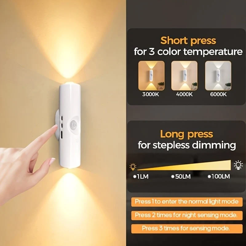 ⏳Time-Limited Special⏰Rechargeable Smart LED Motion Sensor Ambient Light - Image 5