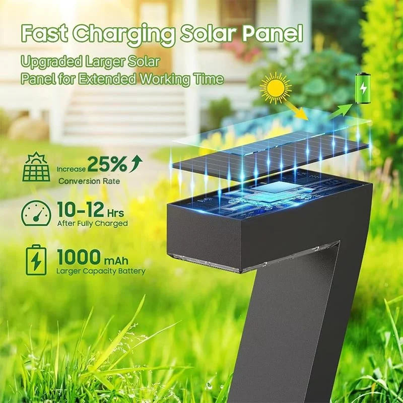 π 50% OFF NOW! π‘ Creative Waterproof Solar Path Lights β Modern 7-Shape Design, High-Efficiency Solar & All-Weather Durable β¨ - Image 4