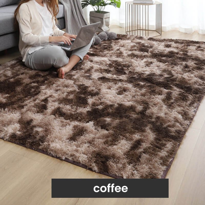 ⏳Limited-time 50% off⏰Gradient Color Plush Floor Mat🛋️ - Image 5