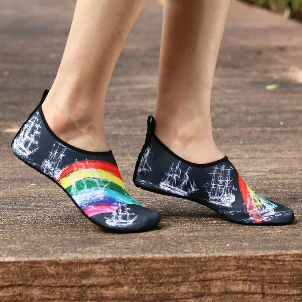 🏖️Womens and Mens Water Shoes Barefoot Quick-Dry Aqua Socks - Image 4