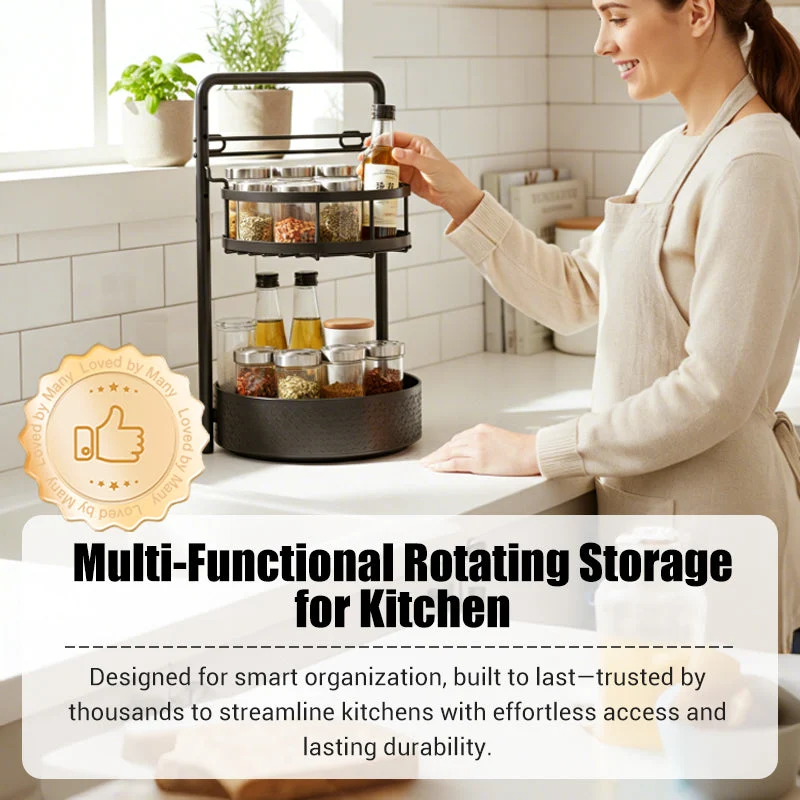 Multi-Functional Rotating Storage for Kitchen - Image 7