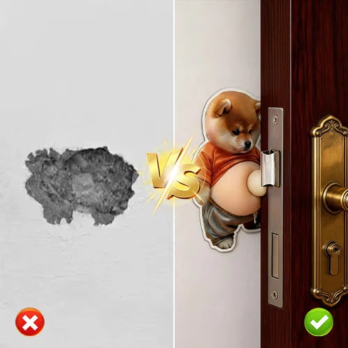 ๐50K+ SOLD! ๐ฅ๐ฅ50% OFF!๐๐3D Cute Shiba Inu Self-Adhesive Door Stopper & Stress Ball - Image 13