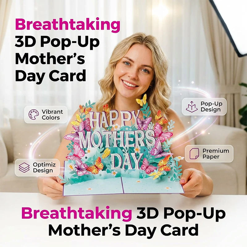 💕Mother's Day Special Sale 50% OFF!💕3D Pop-Up Mother's Day Card