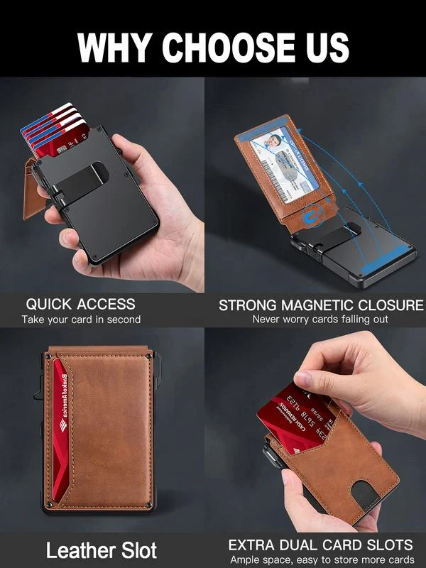 🔥🎁New Arrival: 50% OFF – Slim Men's Wallet with RFID - Image 10